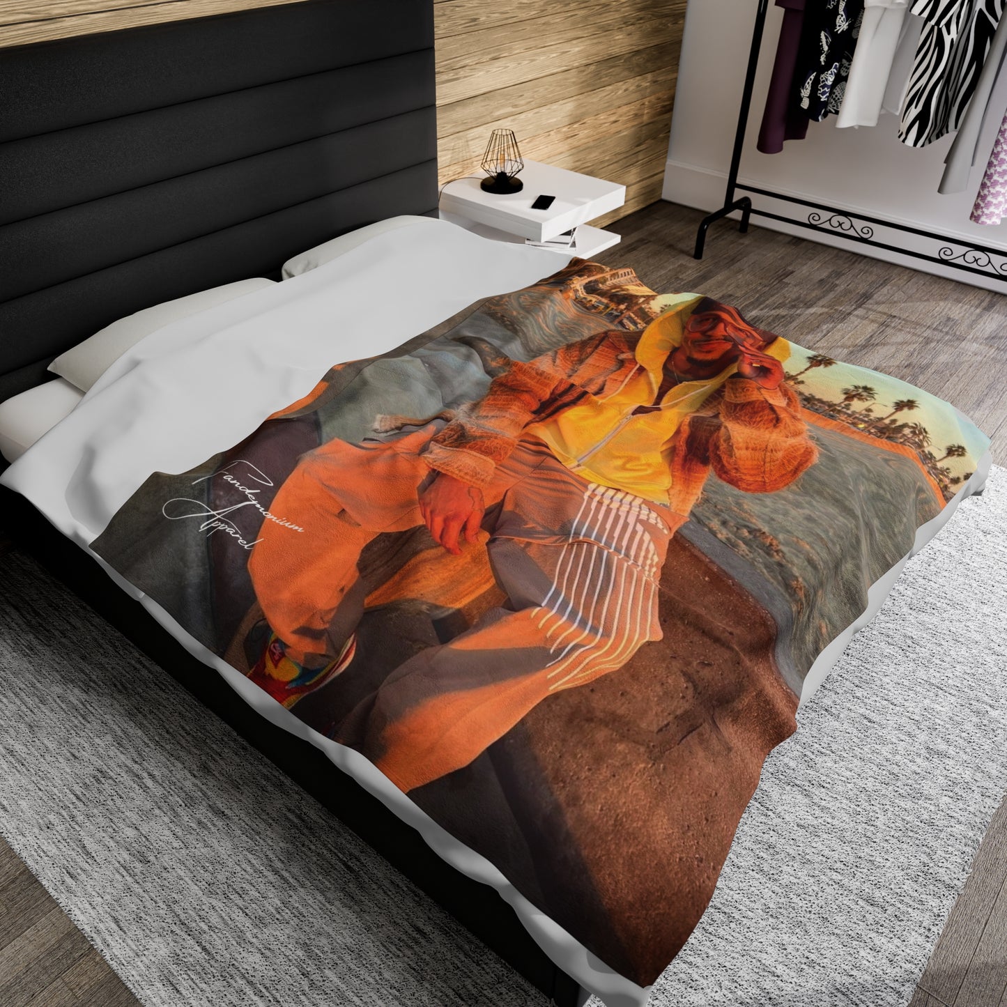 August Alsina Plush Blanket