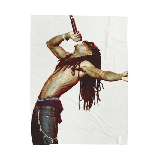 Lil Wayne Plush Blanket
