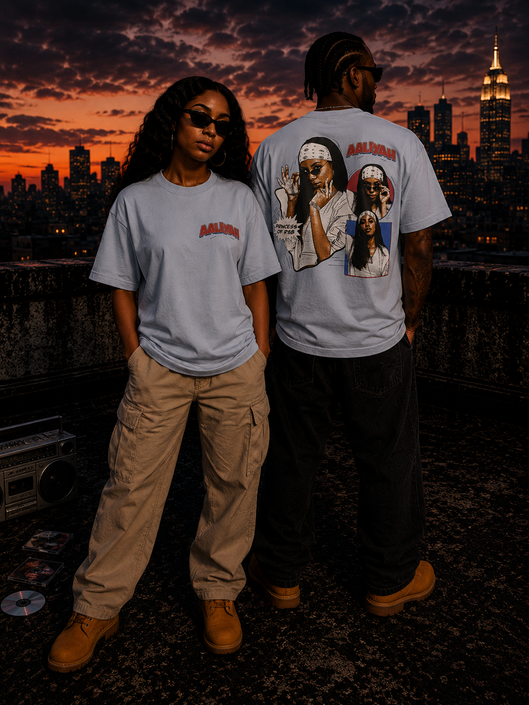Aaliyah oversized V2